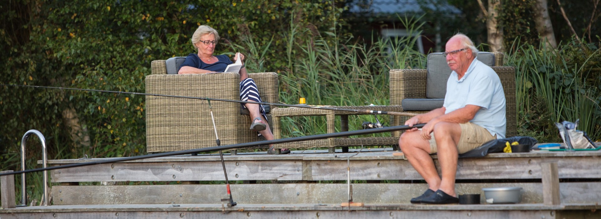 Vissen in de weerribben.JPG